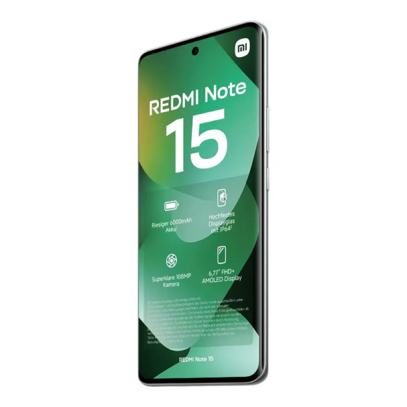 смартфон xiaomi redmi note 15 4g 8/256 гб, dual nano sim, forest green/зеленый