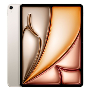 планшет apple ipad air 13" 128 gb (m3, 2025) wi-fi + cellular starlight сияющая звезда (mcj34ll/a)