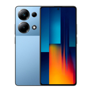 смартфон xiaomi poco m6 pro 12/512 гб ru, dual nano sim, синий