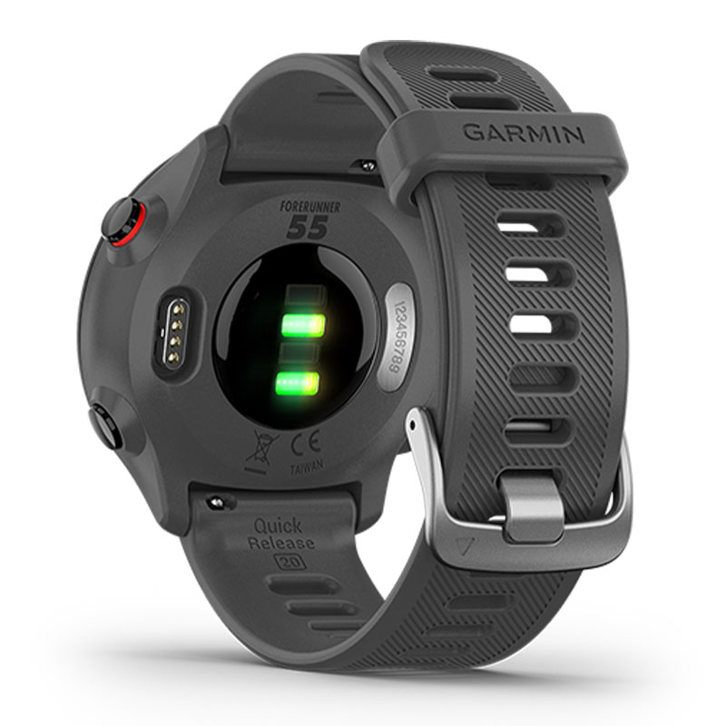 смарт-часы garmin forerunner 55 monterra gray (010-02562-11)