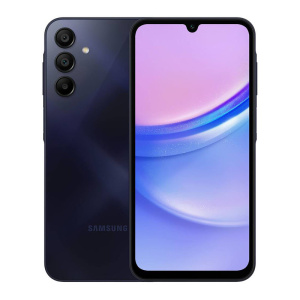 смартфон samsung galaxy a15 4g 4/128 гб, dual nano sim, темно-синий