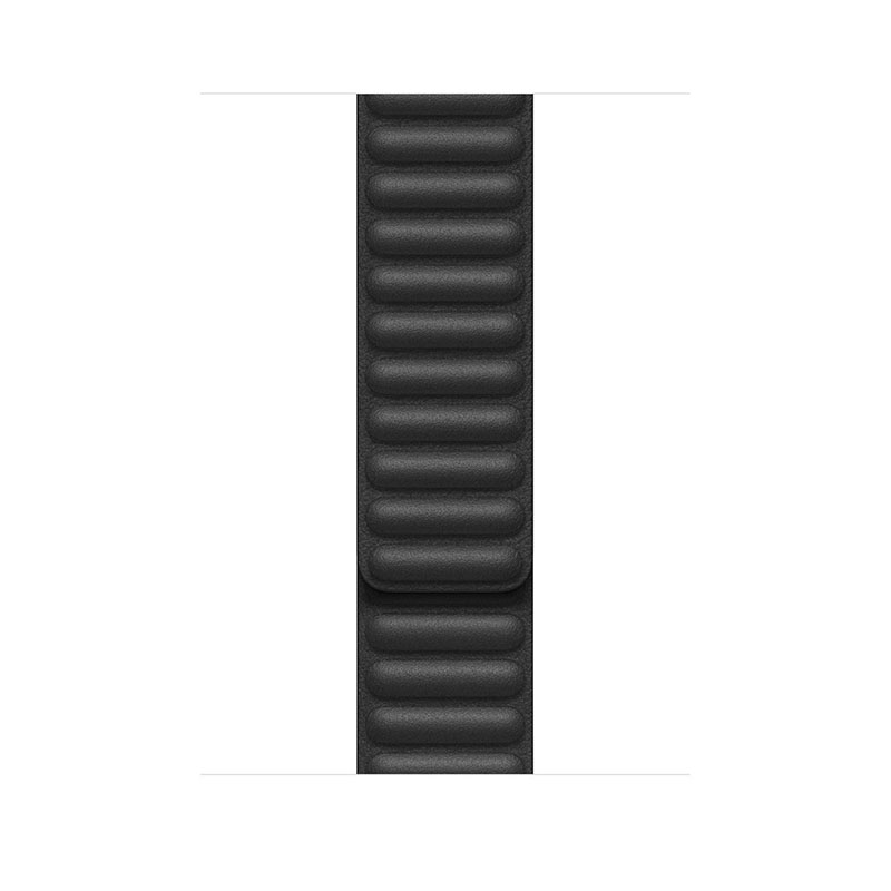 часы apple watch series 7 45 мм титановые черный кожаный ремешок