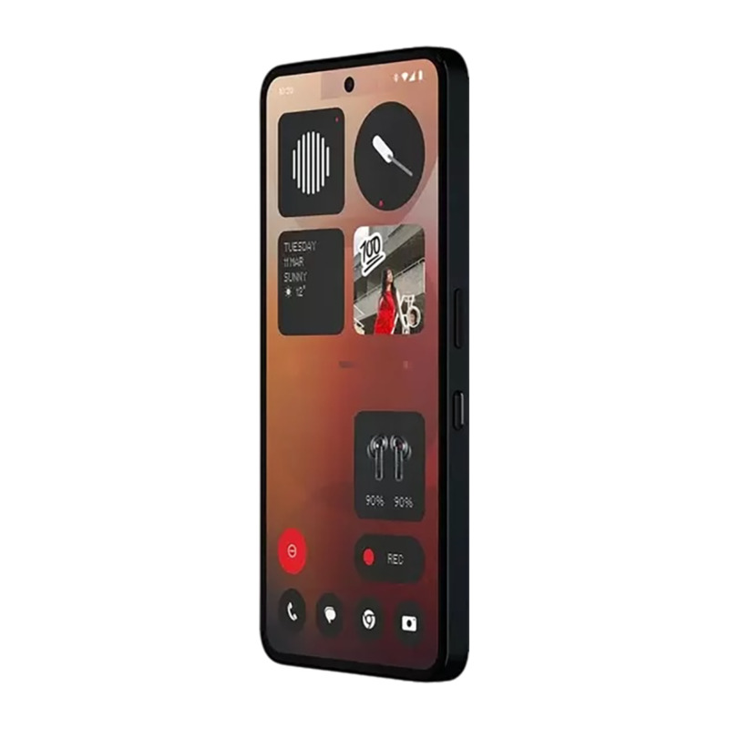 смартфон nothing phone (3a) 12/256 гб, dual nano sim, чёрный/black