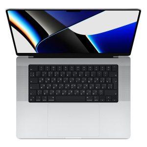 ноутбук apple macbook pro 14" (m1 pro 8c cpu, 14c gpu, 2021) 16 гб, 512 гб ssd, silver, серебристый (mkgr3ll/a)