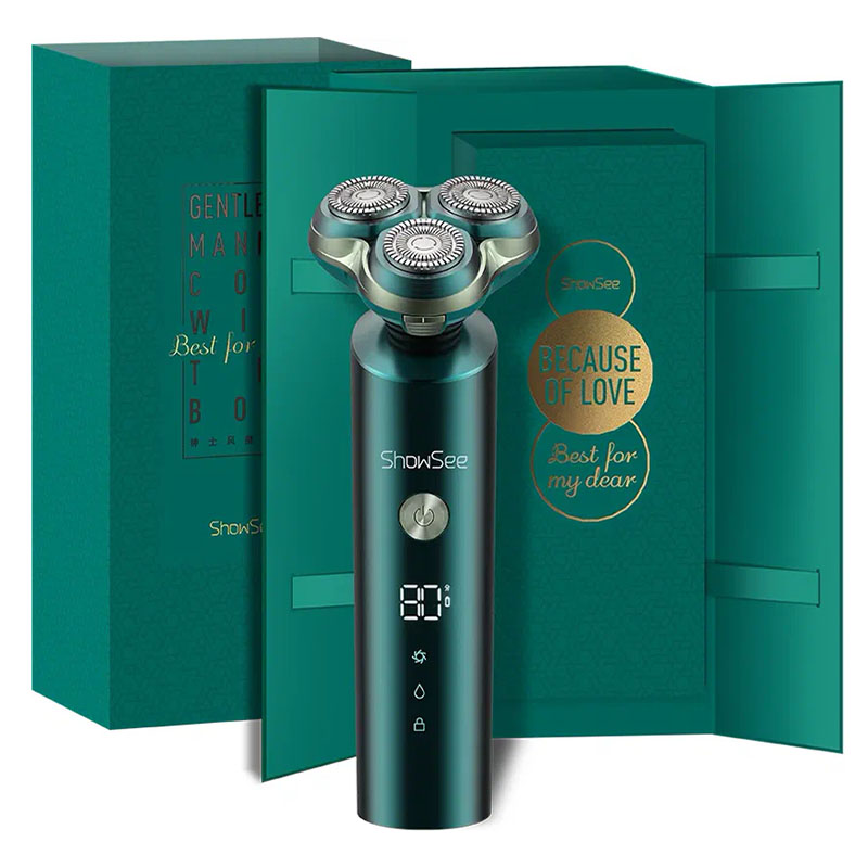 электробритва xiaomi showsee electric shaver f305-g (green)