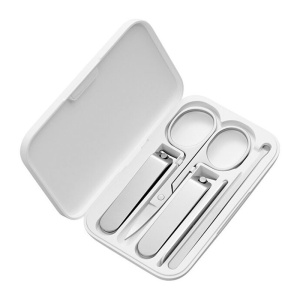 маникюрный набор xiaomi mijia nail clip set 5 в 1 белый mjzjd002qw