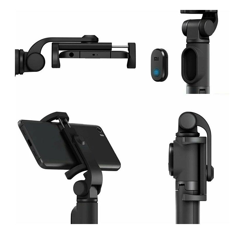 монопод трипод xiaomi mi tripod selfie stick для смартфона, черный