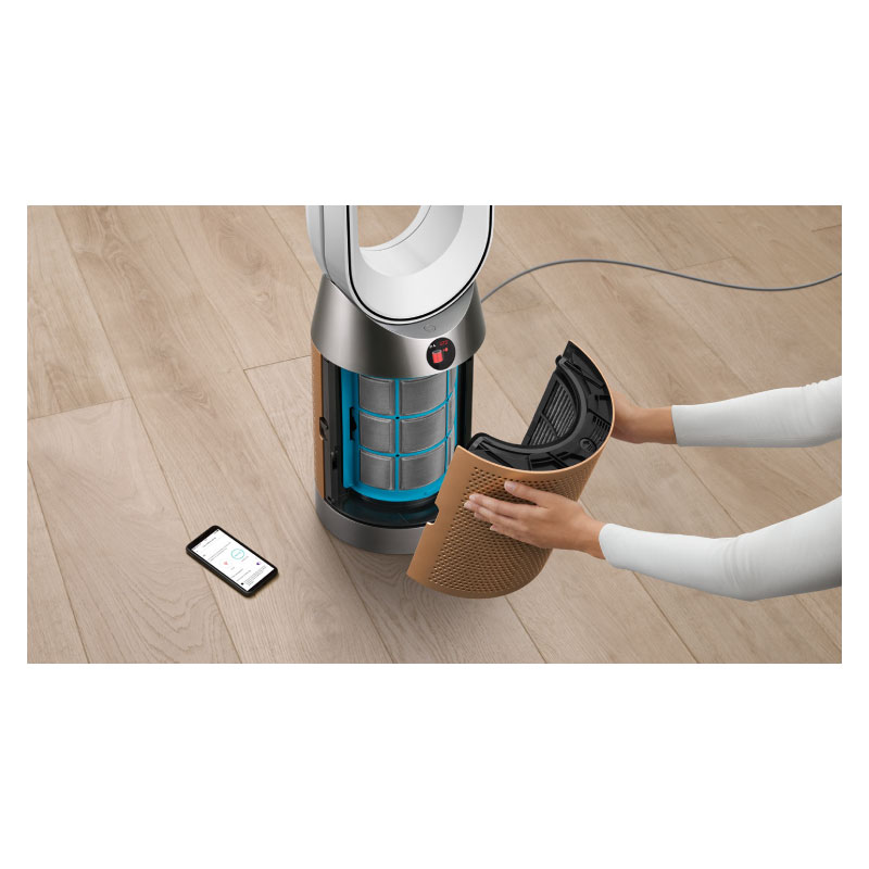очиститель воздуха dyson purifier cool pc2, никель/золотой