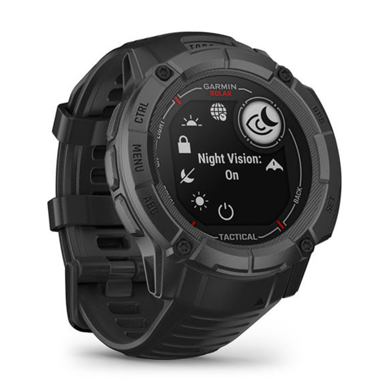 смарт-часы garmin ️️instinct 2x solar tactical black (010-02805-03)