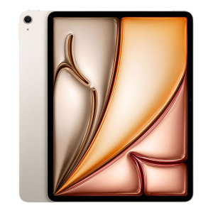 планшет apple ipad air 13" 256 gb (m3, 2025) wi-fi starlight сияющая звезда (mcnq4ll/a)