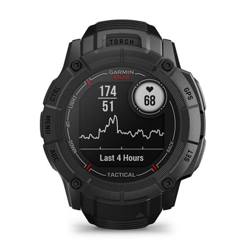 смарт-часы garmin ️️instinct 2x solar tactical black (010-02805-03)