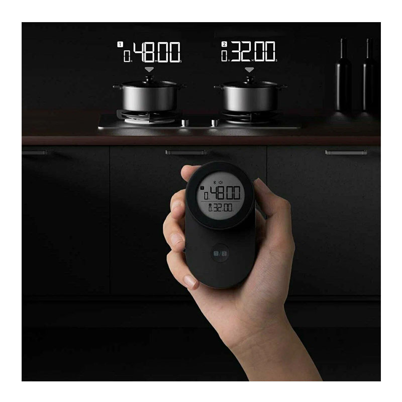 таймер кухонный xiaomi mijia electronic kitchen timer kgj001t черный