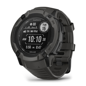 смарт-часы garmin ️️instinct 2x solar graphite (010-02805-00)