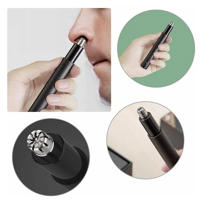 триммер для носа xiaomi huanxing mini electric nose hair trimmer hn1