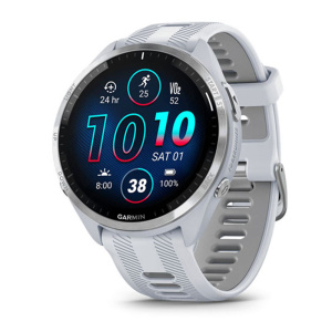 смарт-часы garmin ️forerunner 965 whitestone (010-02809-11)