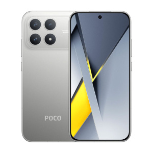 смартфон xiaomi poco f8 pro 12/512 gb, titanium silver/серебристый