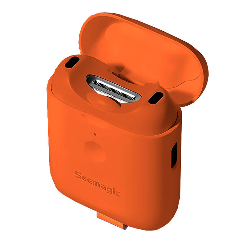 электрические кусачки для ногтей seemagic mini nail clipper, оранжевый (smph-zjd04c)