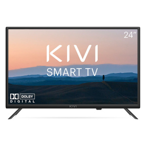 телевизор kivi 24h600kd 24" (2020) черный