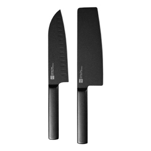 набор ножей huohou black heat knife set