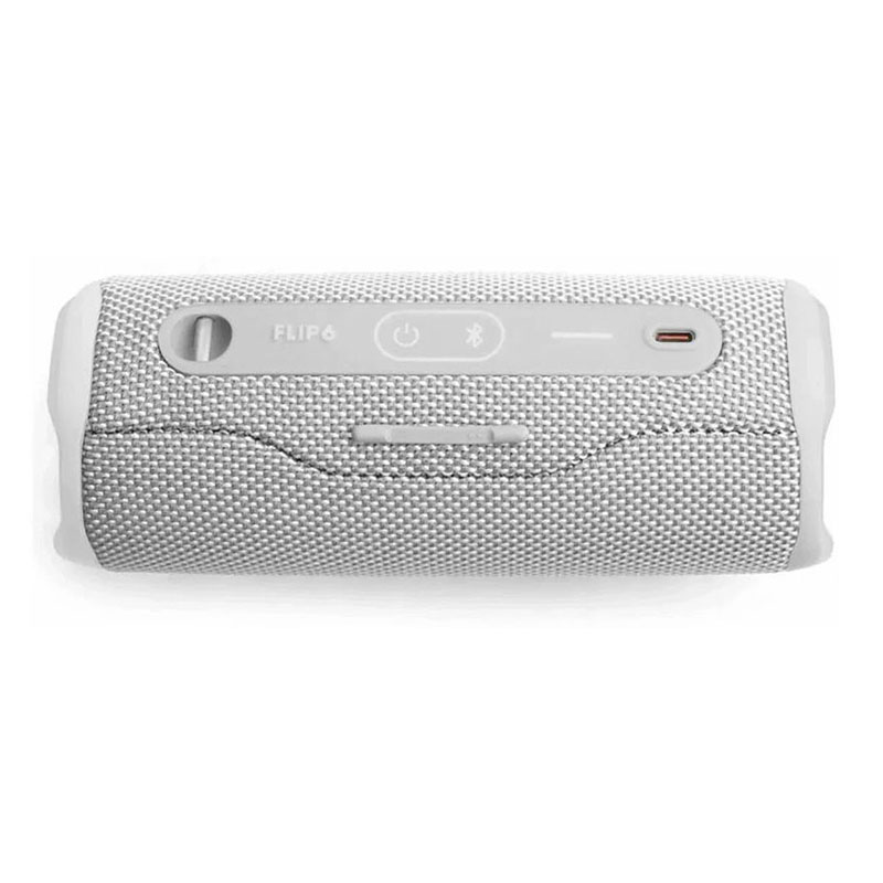 портативная акустика jbl flip 6, 30 вт, белый