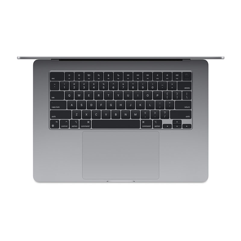 apple macbook air 13" (m3, 8c cpu/10c gpu, 2024), 16гб 512гб space gray, серый (mxcr3)