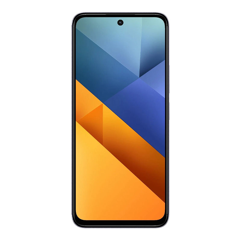 смартфон xiaomi poco m6 4g 8/256 гб, dual nano sim, серебристый