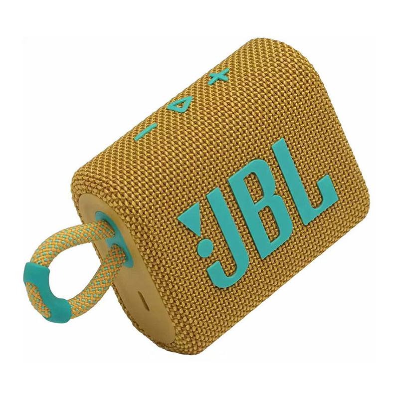 портативная акустика jbl go 3, 4.2 вт, желтый