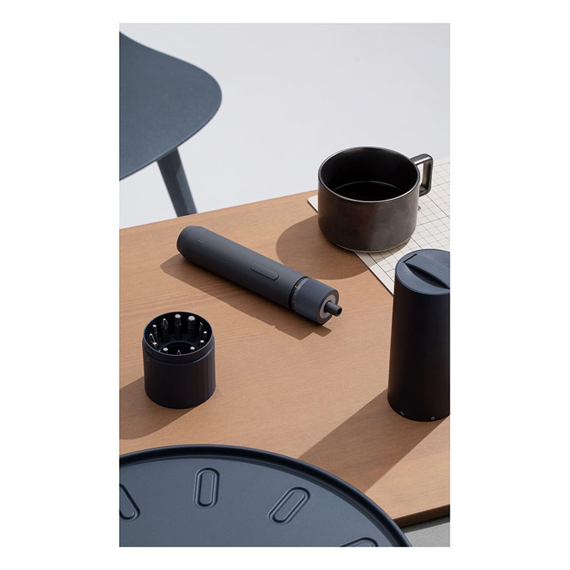 аккумуляторная отвертка xiaomi hoto straight handle electric screwdriver (qwlsd001) черный