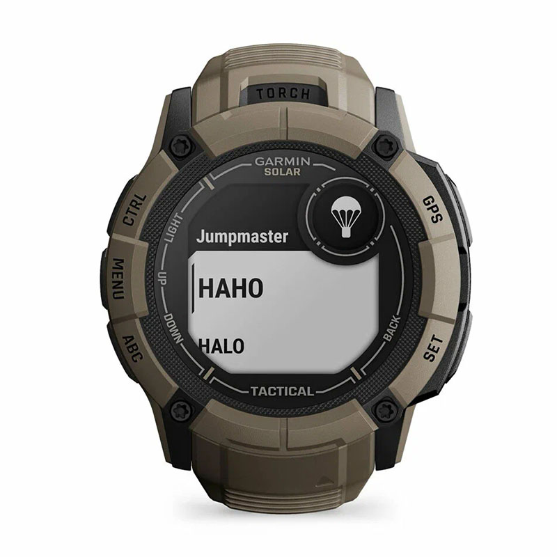 смарт-часы garmin ️️instinct 2x solar tactical cayote (010-02805-02)