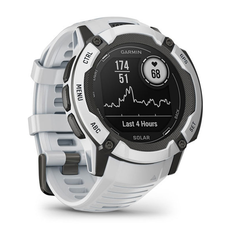 смарт-часы garmin ️️instinct 2x solar whitestone (010-02805-04)