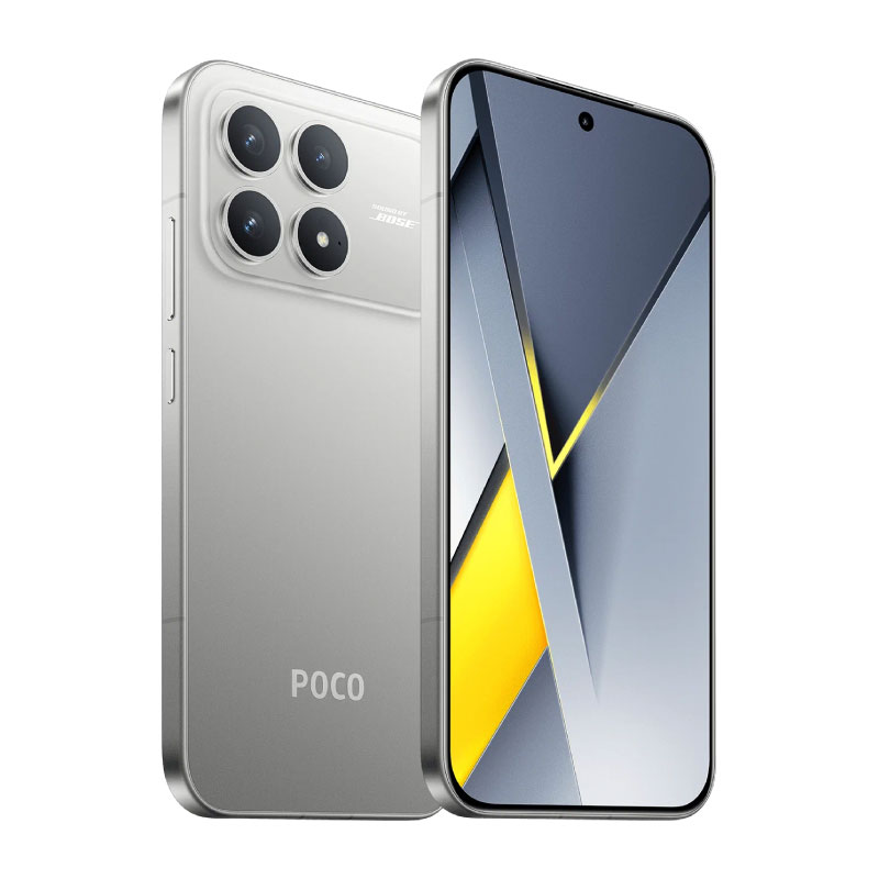 смартфон xiaomi poco f8 pro 12/512 gb, titanium silver/серебристый
