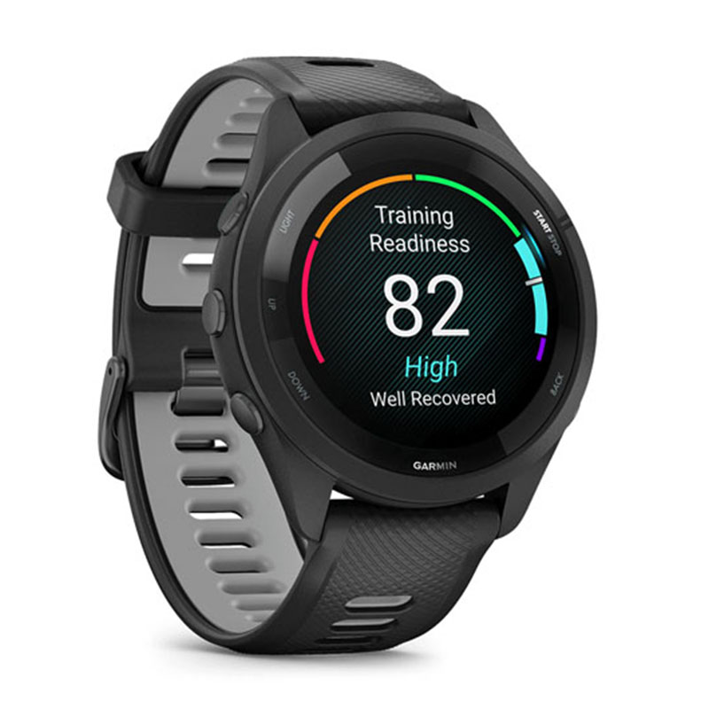 смарт-часы garmin ️forerunner 265 black (010-02810-10)