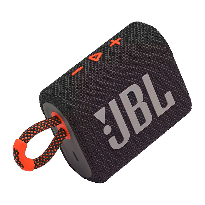 портативная акустика jbl go 3, 4.2 вт, черно-оранжевый