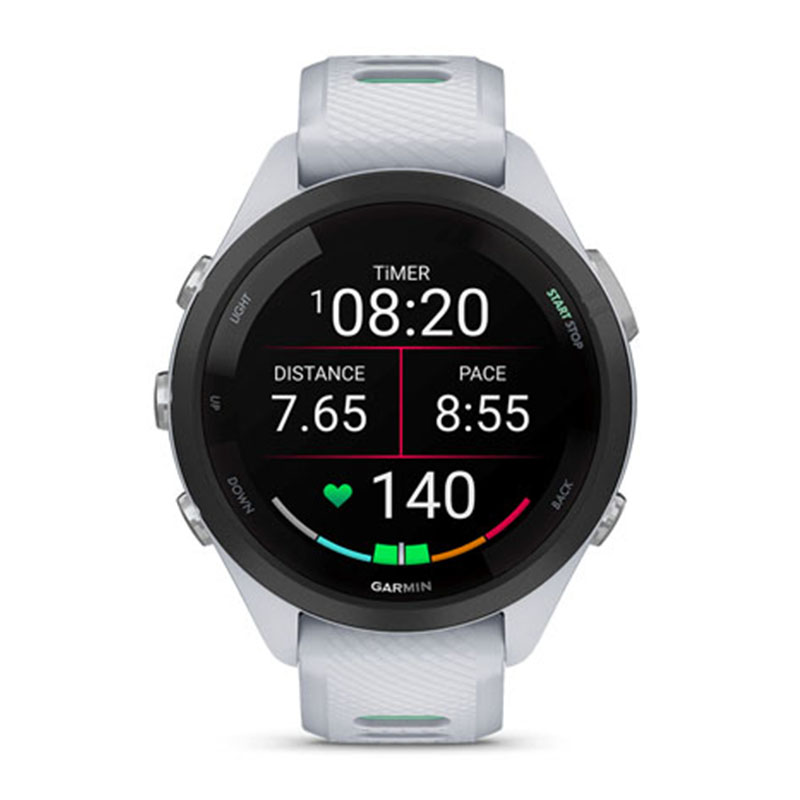 смарт-часы garmin ️forerunner 265s whitestone (010-02810-14)