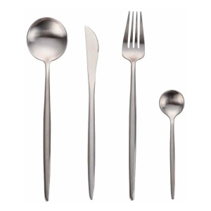 набор столовых приборов maison maxx stainless steel cutlery set (cyz-001y) silver