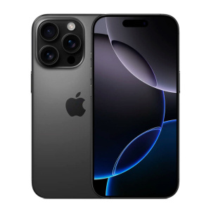 apple iphone 16 pro max 256 gb black titanium (черный титан)