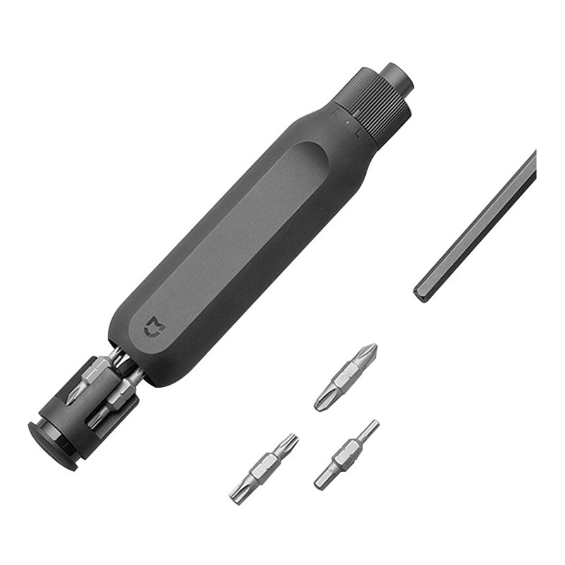 отвертка реверсивная xiaomi mijia ratchet screwdriver 16 in 1, 10 предм., черный