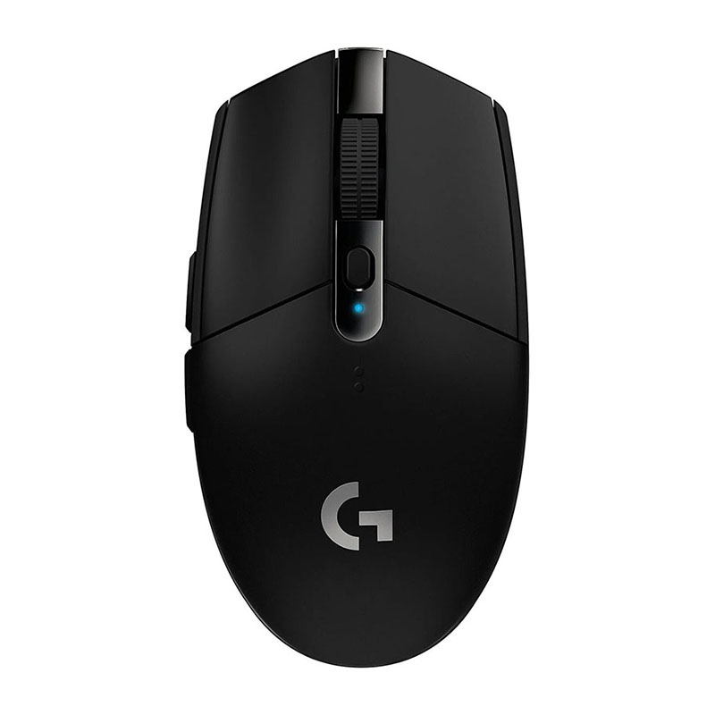 беспроводная игровая мышь logitech g g304 lightspeed, черный