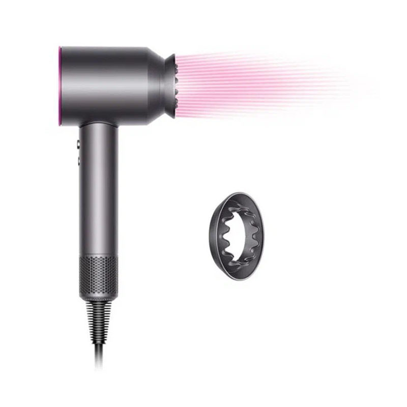 фен dyson supersonic hd08 nickel/fuchsia