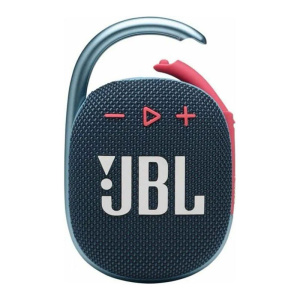 портативная акустика jbl clip 4, 5 вт, синий/розовый