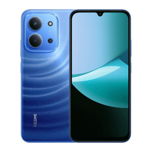 смартфон xiaomi redmi 15c 4/256 гб, dual nano sim, blue/синий