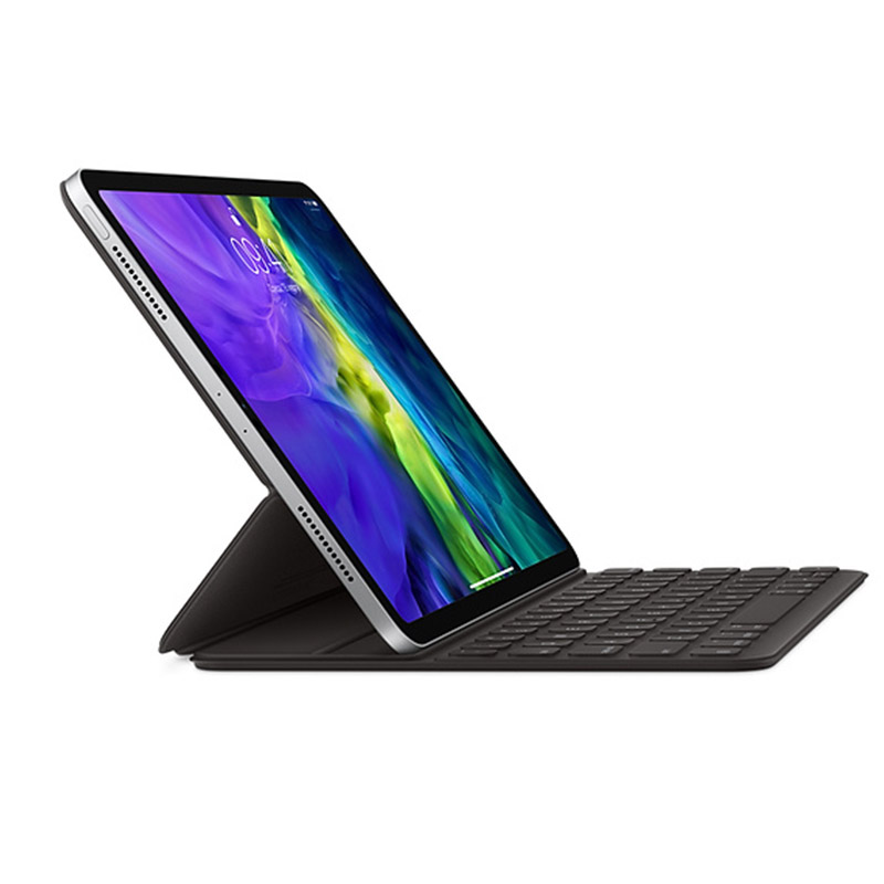 клавиатура smart keyboard folio для ipad pro 11 дюймов (2‑го поколения) mxnk2, русская раскладка