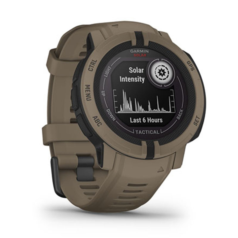 смарт-часы garmin ️️instinct 2 solar tactical cayote (010-02627-04)