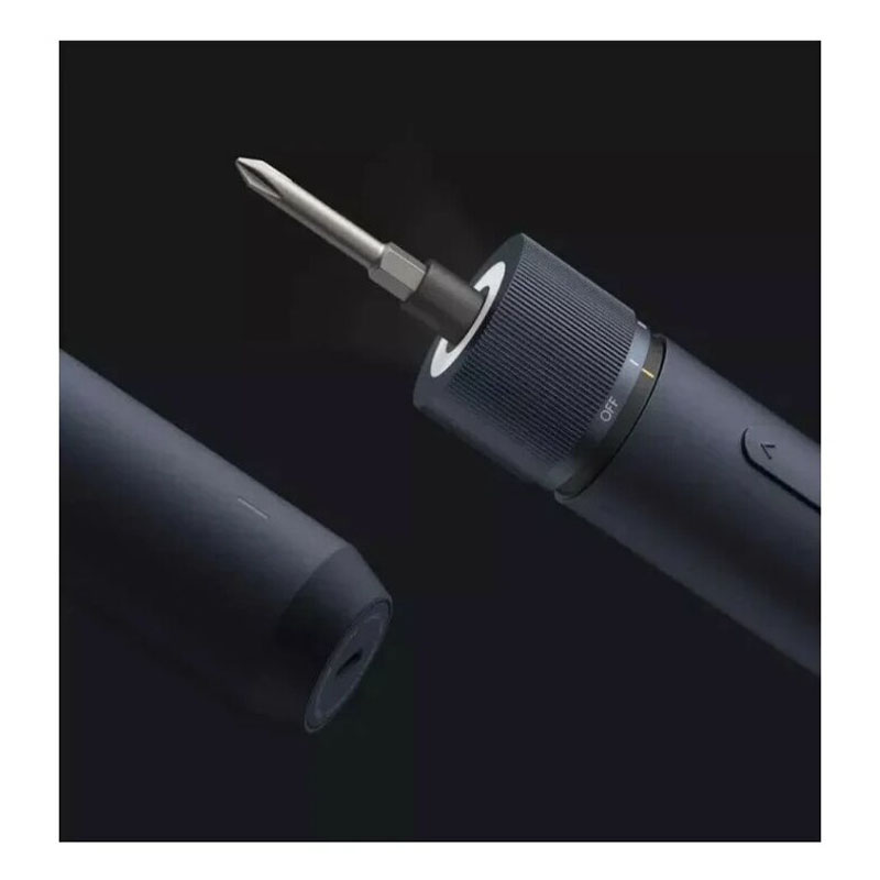 аккумуляторная отвертка xiaomi hoto straight handle electric screwdriver (qwlsd001) черный