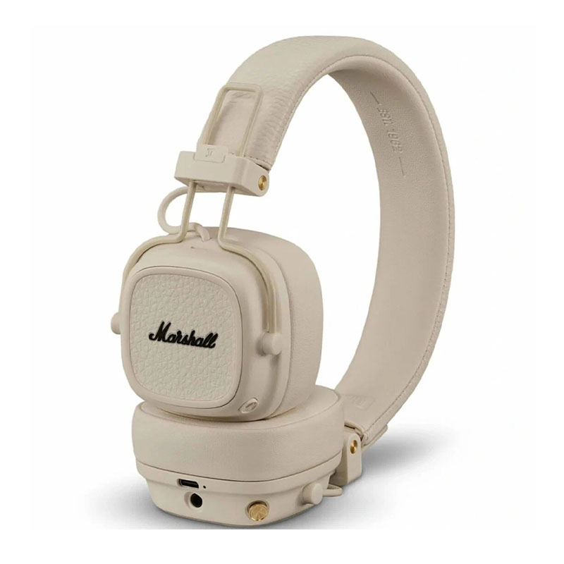беспроводные наушники marshall major v, бежевый