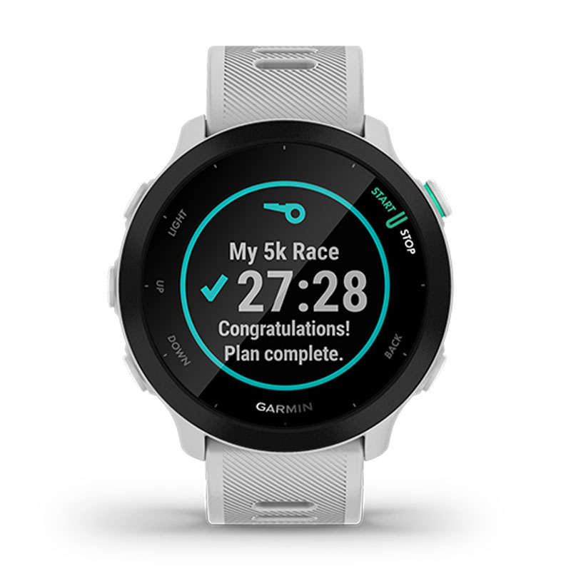 смарт-часы garmin forerunner 55 whitestone (010-02562-11)