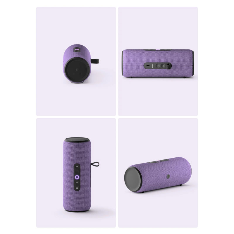 умная колонка яндекс станция стрит с алисой, фиолетовый/purple
