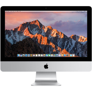 моноблок apple imac 21.5" с дисплеем retina 4k, core i3 3,6 ггц, 8 гб, 1 тб, radeon pro 555x (серебристый) (mrt32)