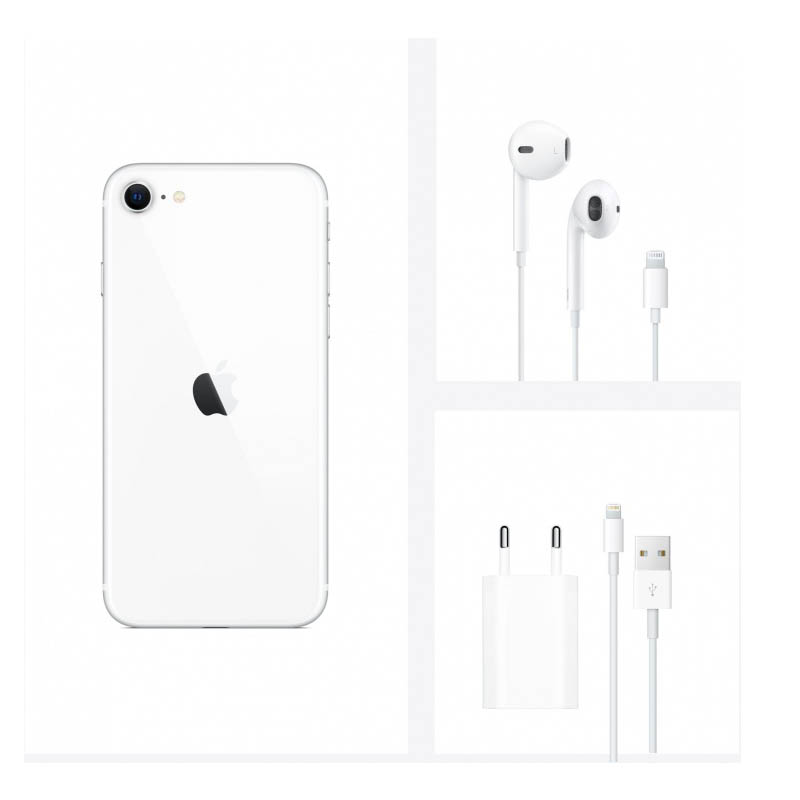 apple iphone se 2020 64gb white (белый)