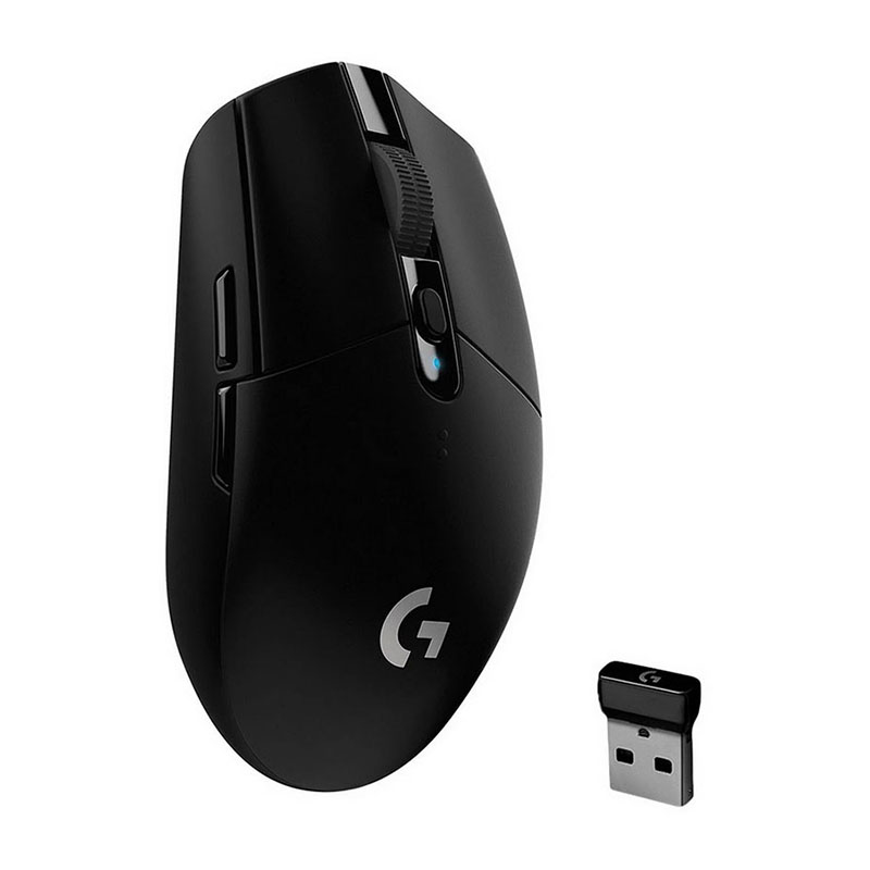 беспроводная игровая мышь logitech g g304 lightspeed, черный